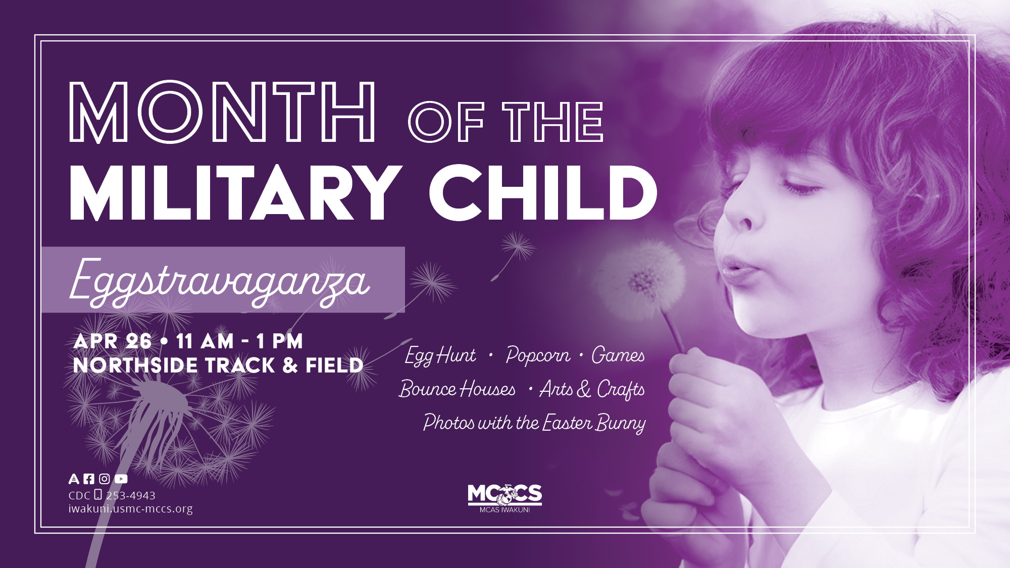 Month of the Military Child Eggstravaganza