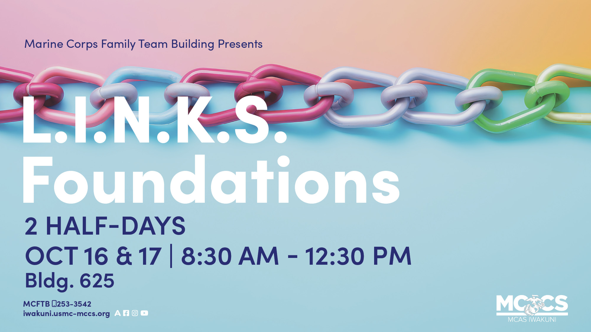 L.I.N.K.S. Foundation 2-Half-Day Workshop