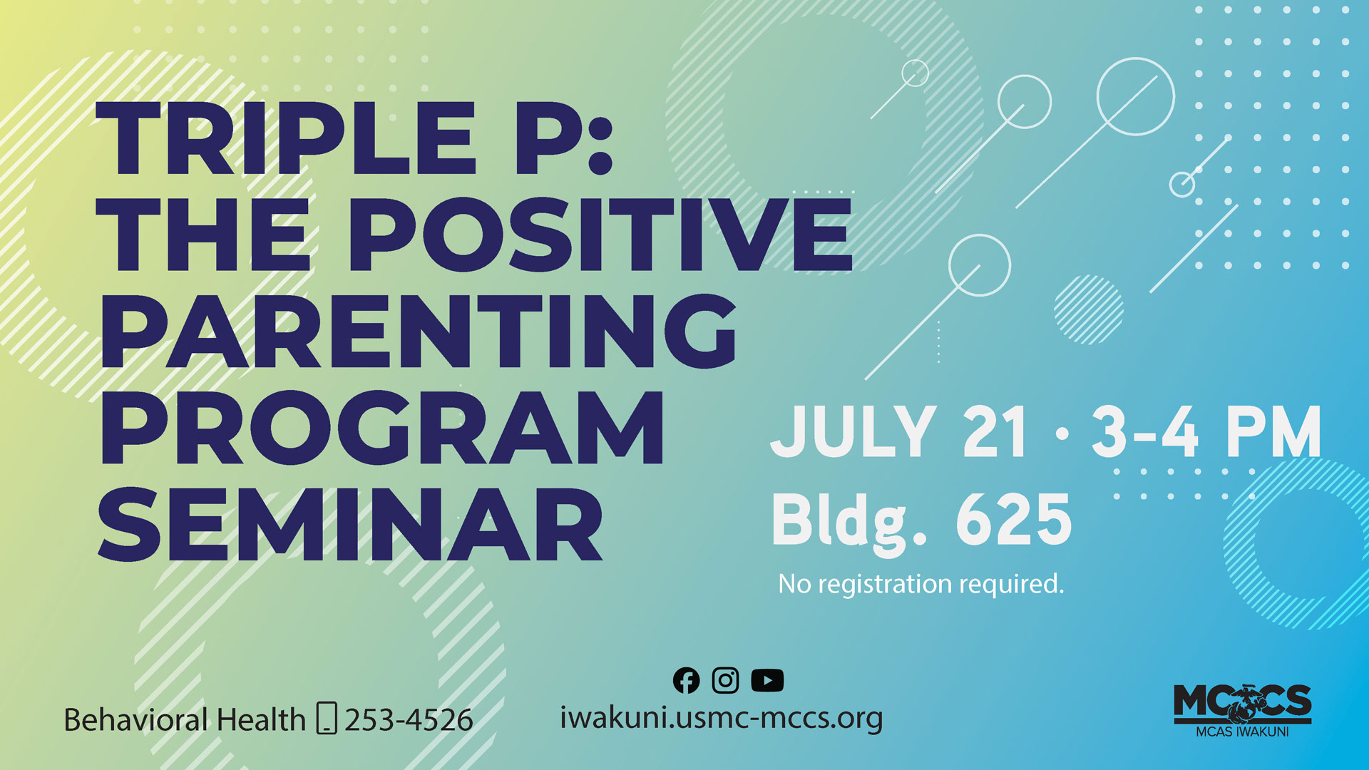 Positive Parenting Program (Triple P) Seminar