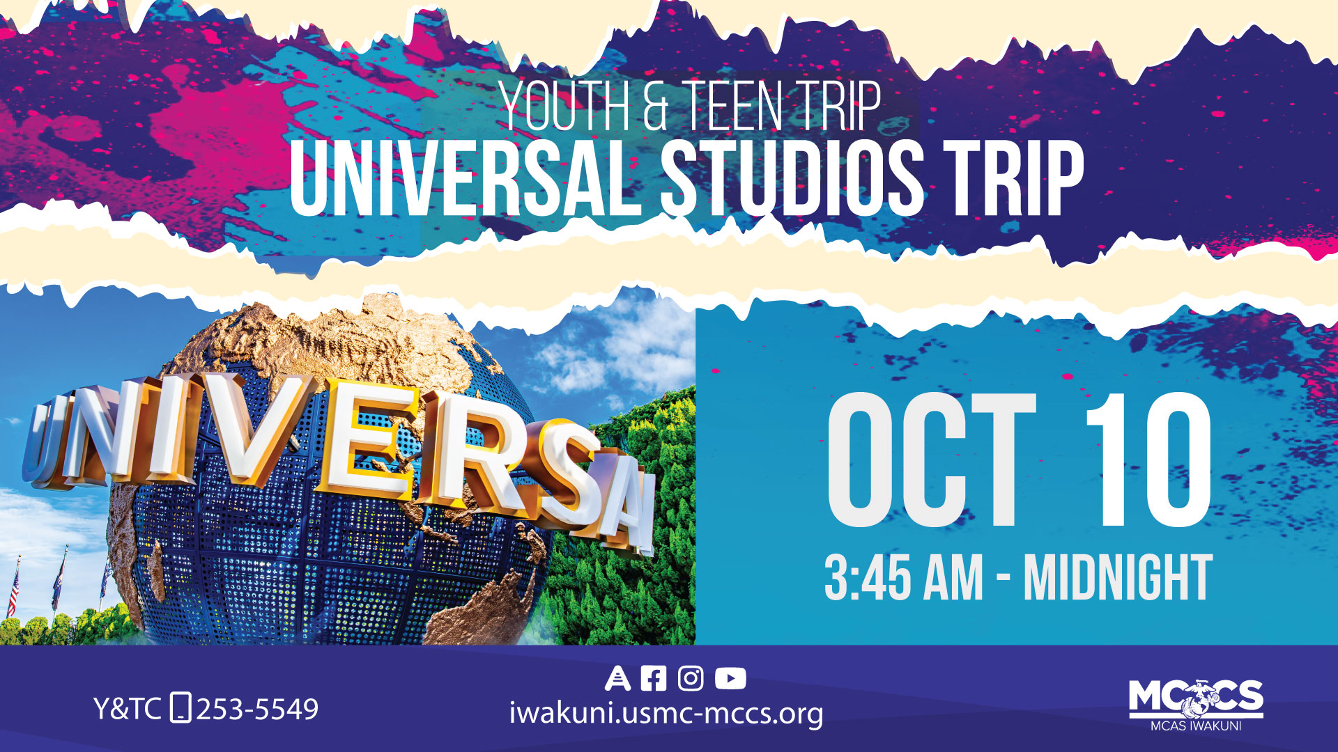 Youth & Teen Universal Studios Trip