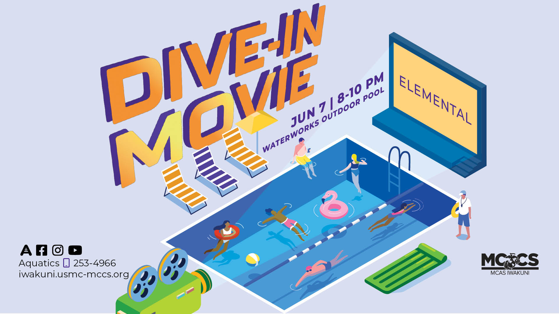 Summer Dive-In Movie - Elemental