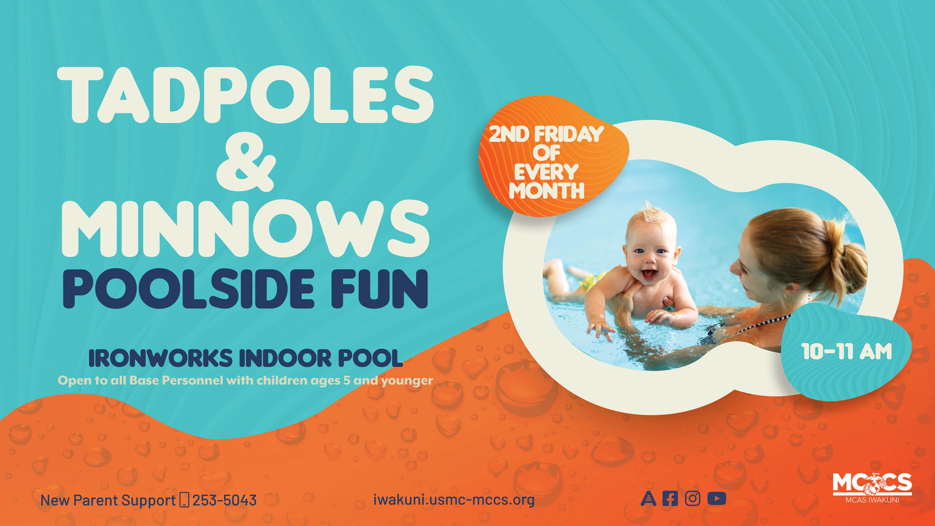 Tadpoles & Minnows Pool Side Fun