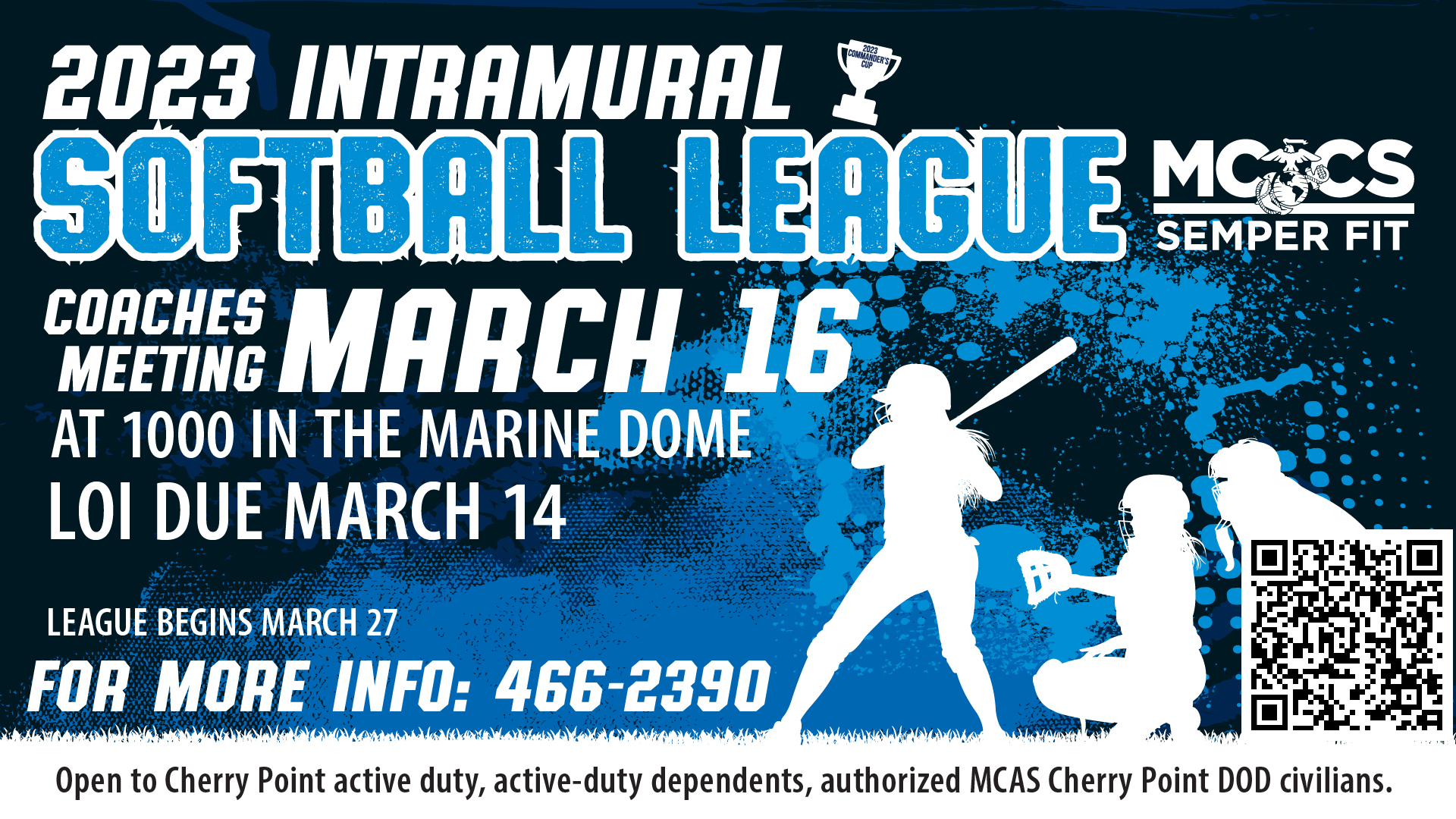 Intramural Softball League Coaches Meeting